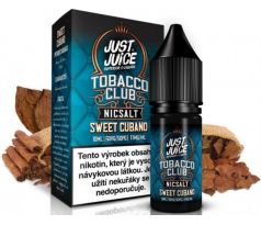 Liquid Just Juice SALT Tobacco Sweet Cubano 10ml - 20mg