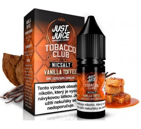 Liquid Just Juice SALT Tobacco Vanilla Toffee 10ml - 11mg