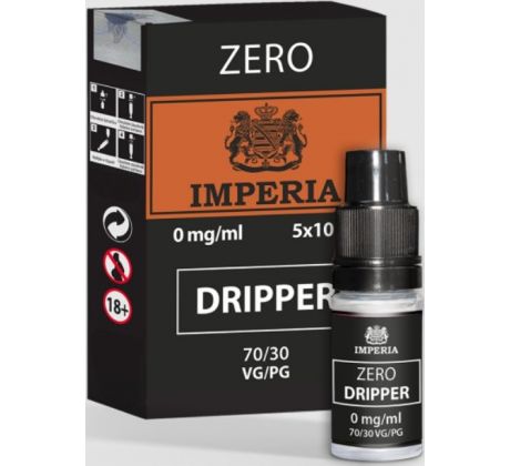 ZERO báze IMPERIA Dripper PG30-VG70 5x10ml-0mg 5Pack