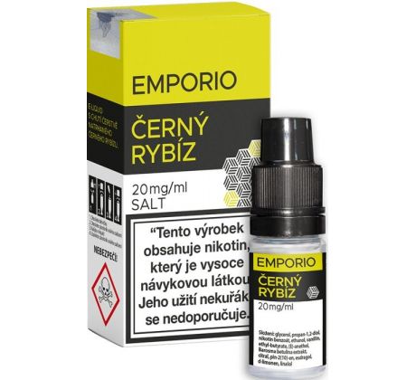 Liquid EMPORIO SALT Černý Rybíz 10ml - 20mg