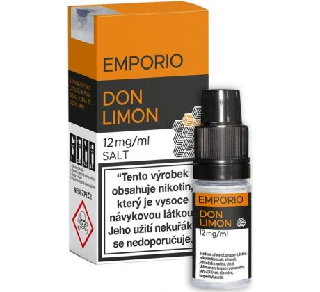 Liquid EMPORIO SALT Don Limon 10ml - 12mg