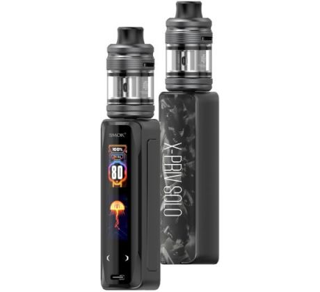 Smoktech X-PRIV Solo 80W Grip Full Kit Black Shell