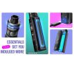 Smoktech X-PRIV Solo 80W Grip Full Kit Silver Lines