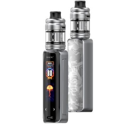 Smoktech X-PRIV Solo 80W Grip Full Kit White Shell