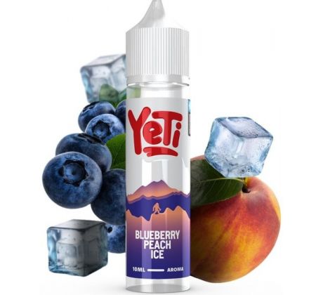 Příchuť Yeti Summit Series S&V 10ml Blueberry Peach Ice (Ledová borůvka a broskev)