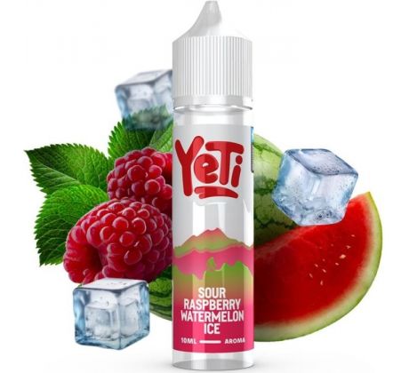 Příchuť Yeti Summit Series S&V 10ml Sour Raspberry Watermelon Ice (Ledový meloun s malinou)