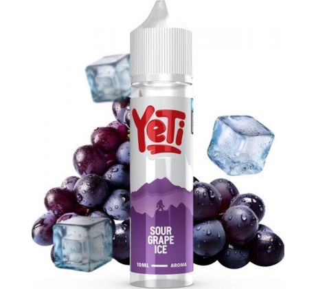 Příchuť Yeti Summit Series S&V 10ml Sour Grape Ice (Ledové hroznové víno)