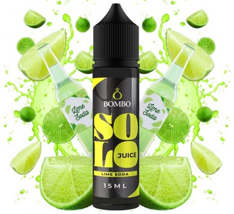 Příchuť Bombo Solo Juice S&V 15ml Lime Soda (Limetková sodovka)