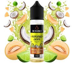 Příchuť Bombo Wailani Juice S&V 15ml Melon, Lime and Coco (Cukrový meloun, limetka a kokos)