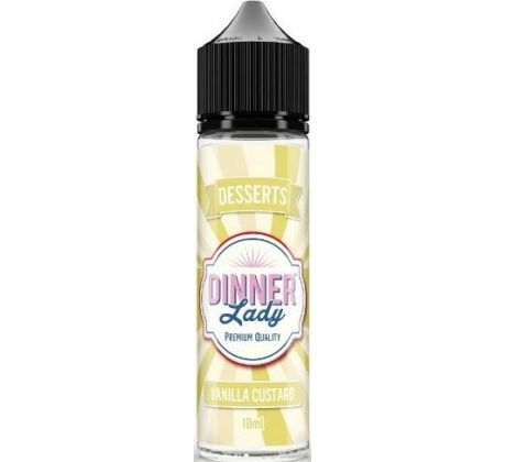 Příchuť Dinner Lady S&V Desert 10ml Vanilla Custard