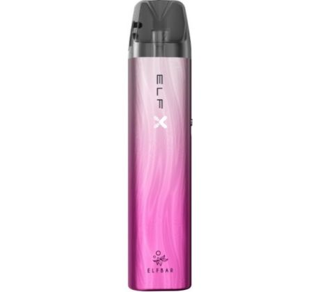 Elf Bar ELFX Pod elektronická cigareta 1000mAh Silver Pink