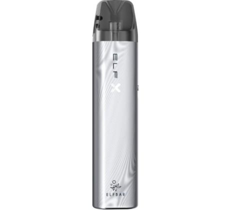 Elf Bar ELFX Pod elektronická cigareta 1000mAh Silver