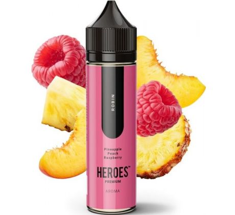 Příchuť ProVape Heroes S&V 10ml: Robin (Ananas, broskev, malina)