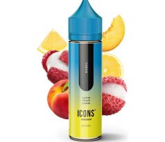 Příchuť ProVape Icons S&V 10ml: Rebel (Liči, broskev, citron)