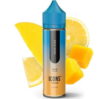 Příchuť ProVape Icons S&V 10ml: Rock Star (Mango a citrusy)