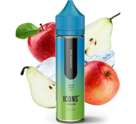 Příchuť ProVape Icons S&V 10ml: Superstar (Ledové jablko a hruška)