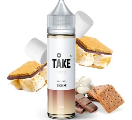 Příchuť ProVape Take Mist S&V 10ml: S'More Me (Grahamové sušenky s marshmallow a čokoládou)