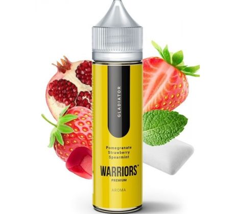 Příchuť ProVape Warriors S&V 10ml: Gladiator (Granátové jablko, jahoda, máta)