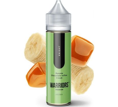 Příchuť ProVape Warriors S&V 10ml: Knight (Banán, čokoládová karamela, smetana)