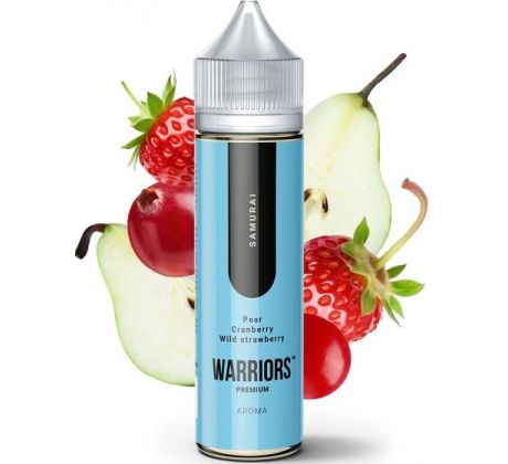 Příchuť ProVape Warriors S&V 10ml: Samurai (Hruška, brusinka, divoká jahoda)