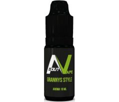 Příchuť About Vape (Bozz) Pure 10ml Grannys Style (Jablečný koláč)